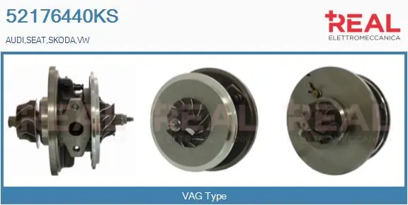 REAL Törzscsoport, turbótöltő - 52176440KS - TothCarparts