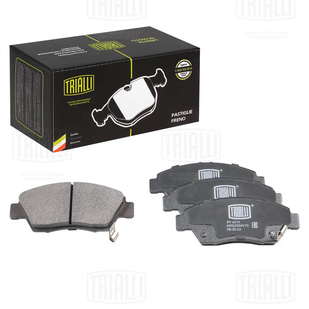 TRIALLI fékbetétkészlet, tárcsafék - PF 4215 - TothCarparts