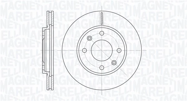 MAGNETI MARELLI féktárcsa - 361302040699 - TothCarparts