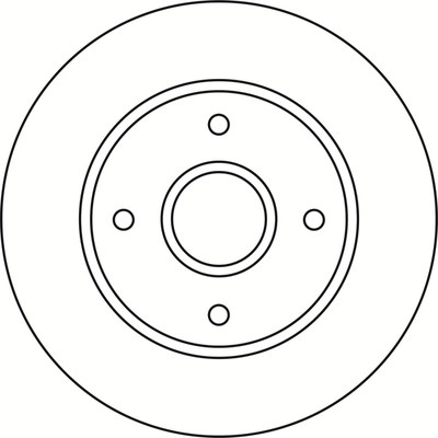 ABTEX féktárcsa - BD1598HS - TothCarparts