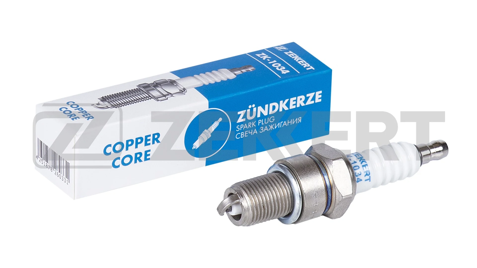 ZEKKERT gyújtógyertya - ZK-1034 - TothCarparts