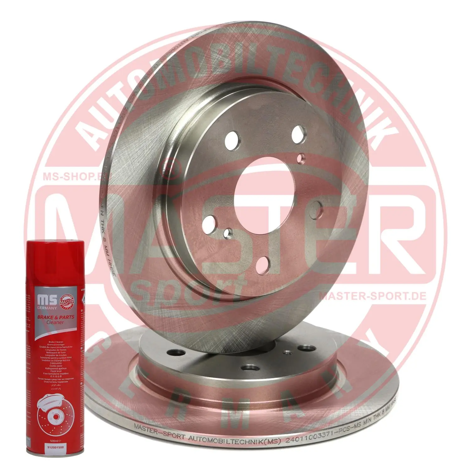 MASTER-SPORT GERMANY féktárcsa - 24011003371-SET-MSP - TothCarparts