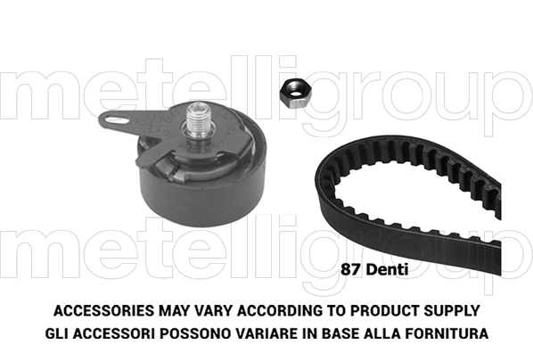 KWP Fogasszíjkészlet - TW369 - TothCarparts