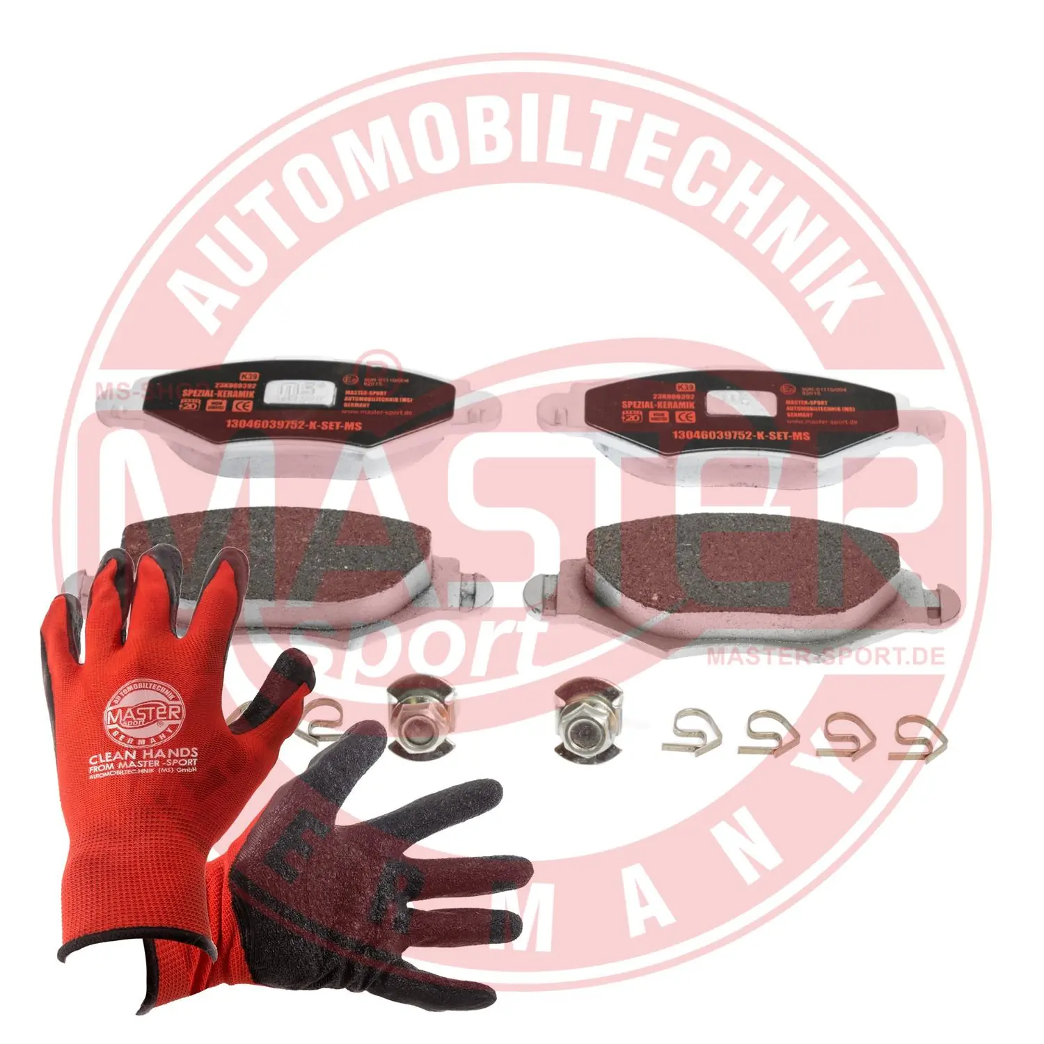 MASTER-SPORT GERMANY fékbetétkészlet, tárcsafék - 13046039752K-SET-MSP - TothCarparts