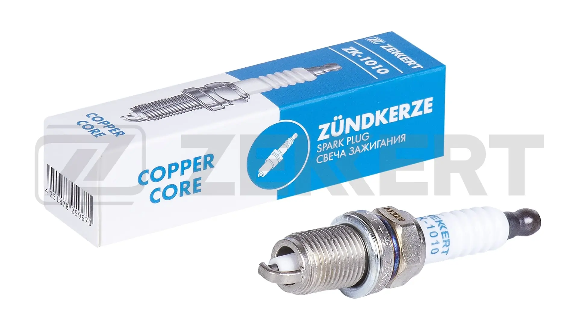 ZEKKERT gyújtógyertya - ZK-1010 - TothCarparts