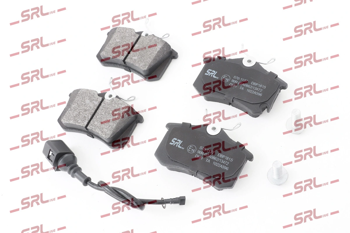 SRLine fékbetétkészlet, tárcsafék - S70-1137 - TothCarparts