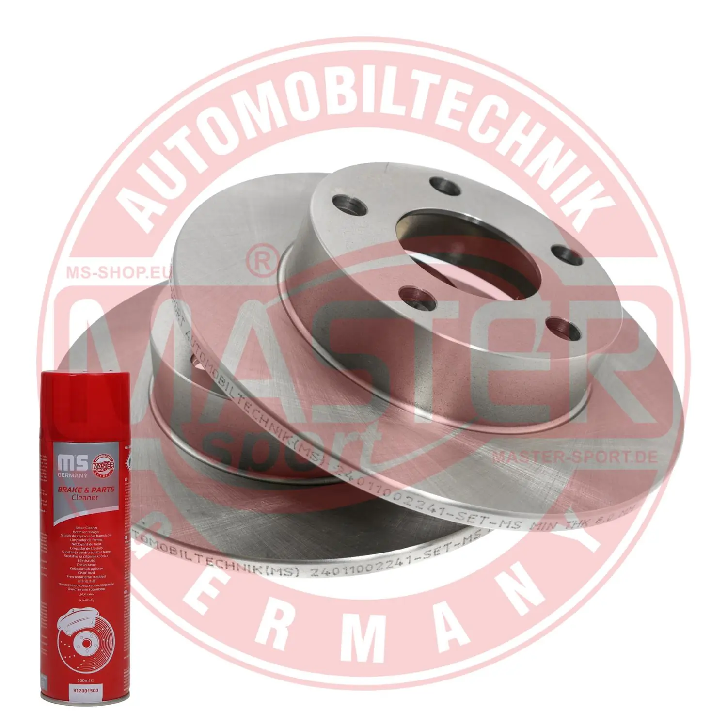 MASTER-SPORT GERMANY féktárcsa - 24011002241-SET-MSP - TothCarparts