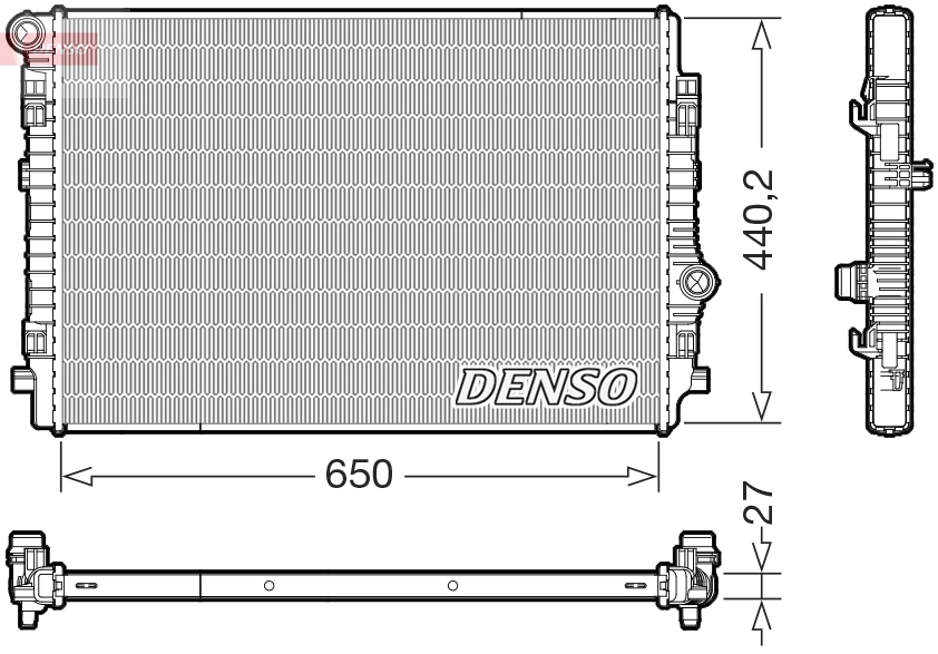 WILMINK GROUP hűtő, motorhűtés - WG2339225 - TothCarparts