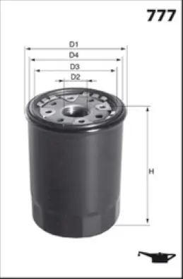 LUCAS olajszűrő - LFOS124 - TothCarparts