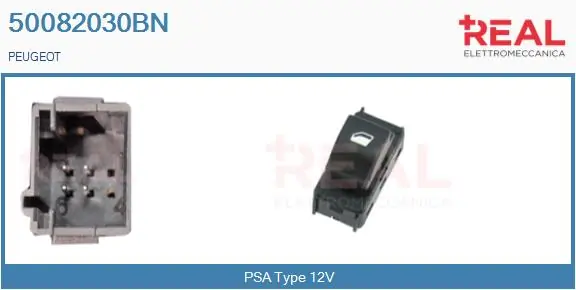 REAL kapcsoló, ablakemelő - 50082030BN - TothCarparts