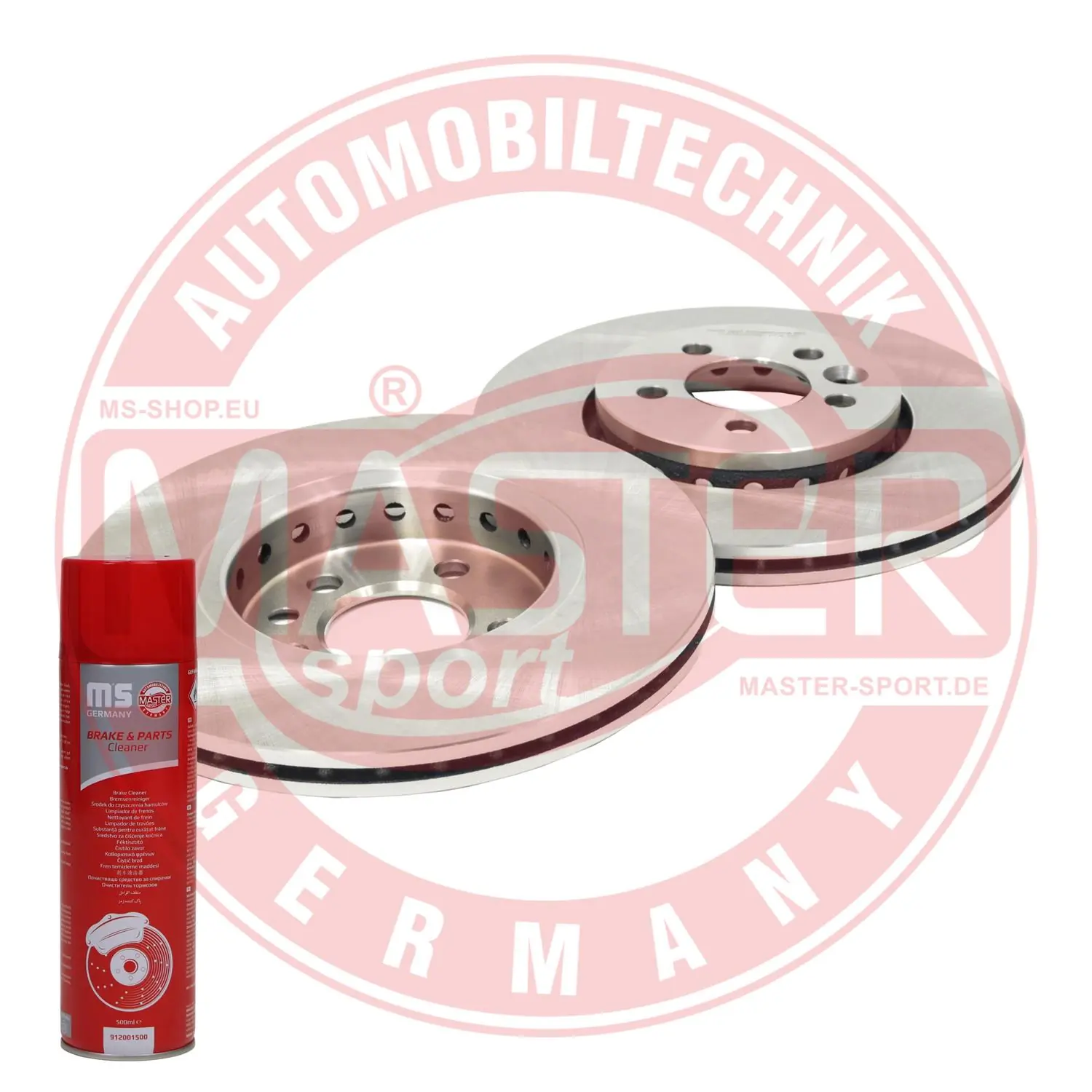 MASTER-SPORT GERMANY féktárcsa - 24012202061-SET-MSP - TothCarparts