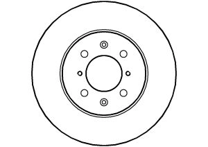 ABTEX féktárcsa - BD434V - TothCarparts