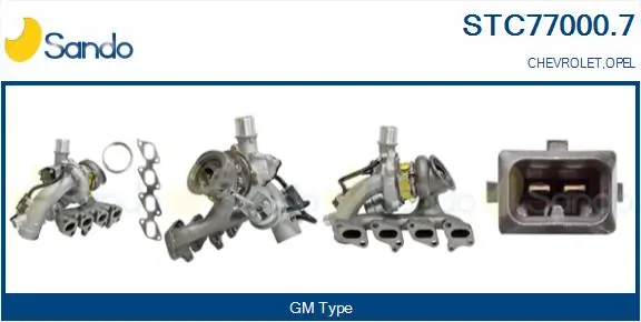 SANDO töltő, feltöltés - STC77000.7 - TothCarparts