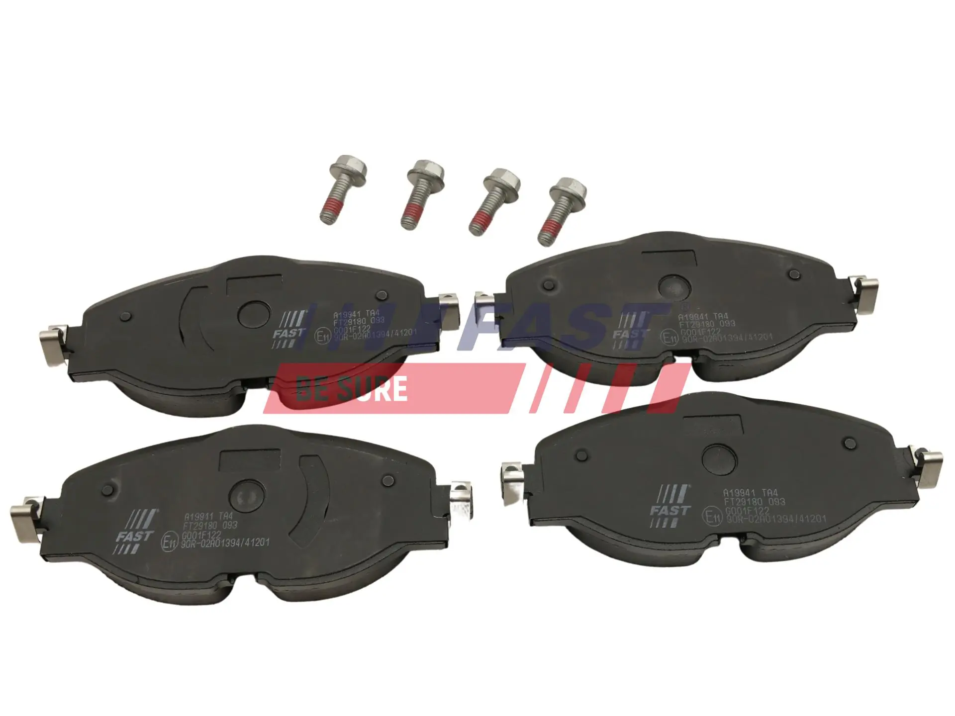 FAST fékbetétkészlet, tárcsafék - FT29180 - TothCarparts