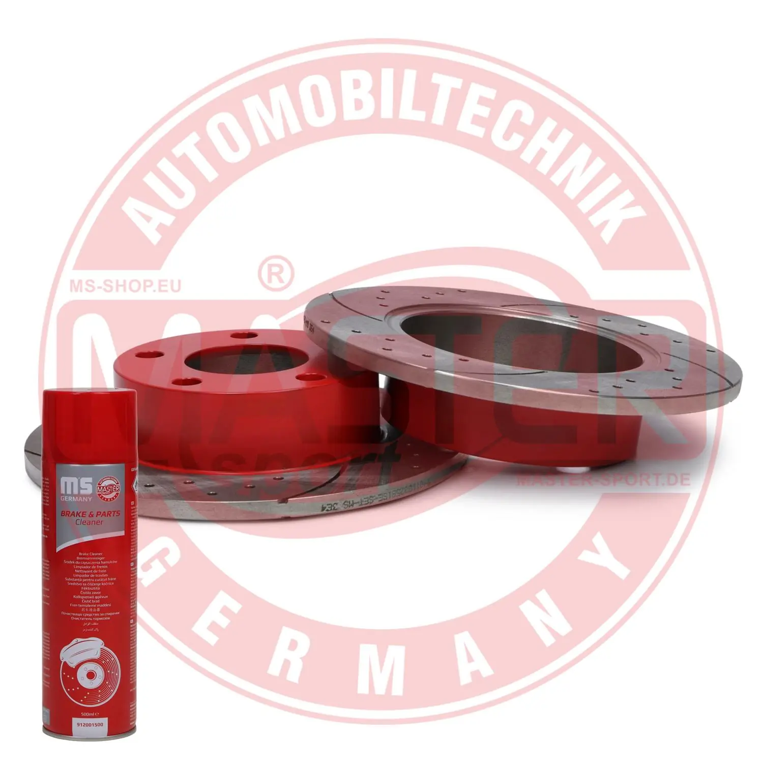 MASTER-SPORT GERMANY féktárcsa - 24011002581SE-SET-MSP - TothCarparts