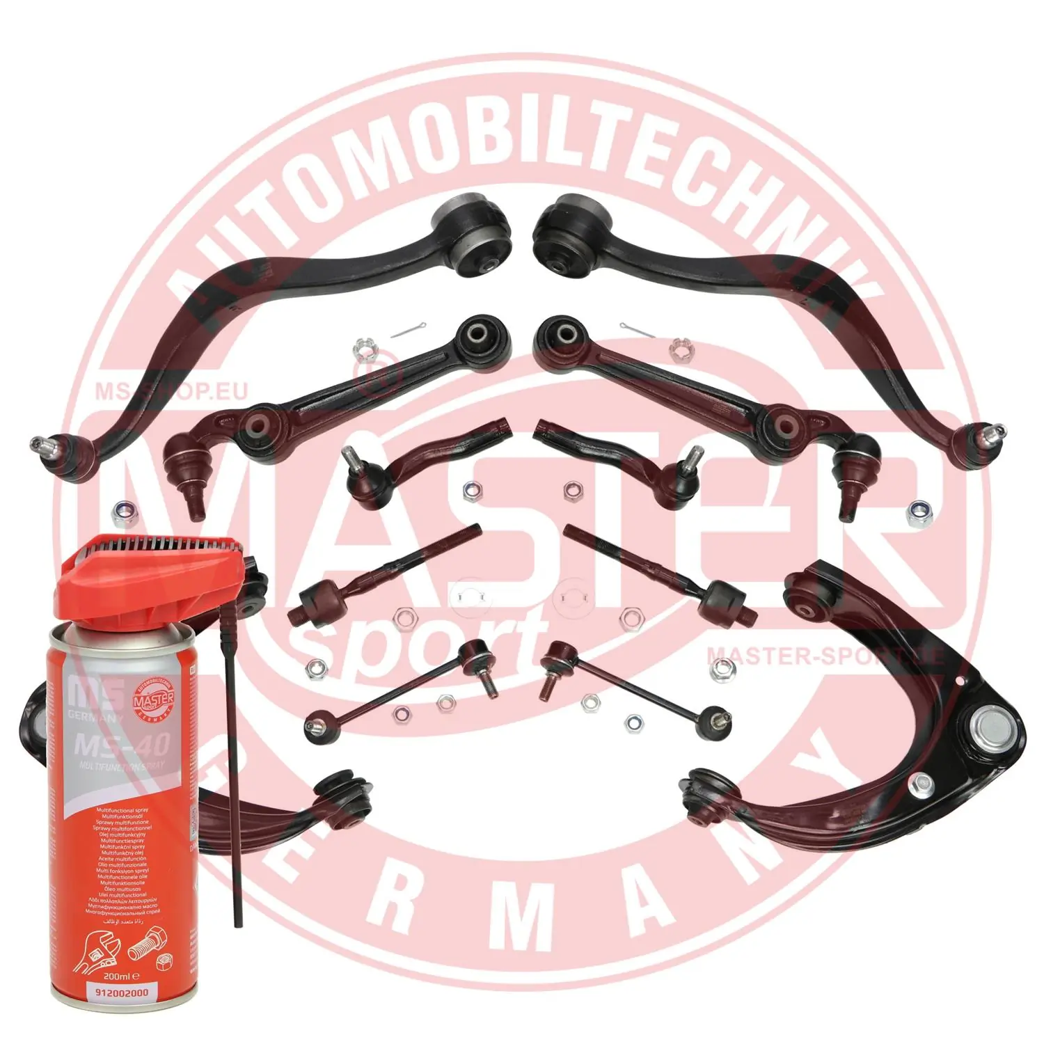 MASTER-SPORT GERMANY Vezetőkarkészlet, kerékfelfüggesztés - 37002/1-KIT-MSP - TothCarparts