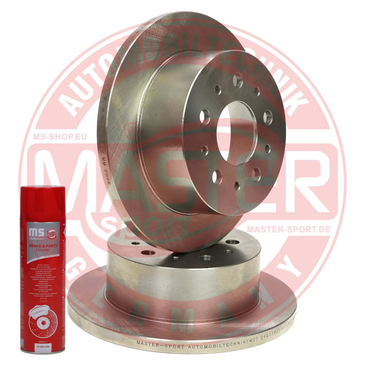MASTER-SPORT GERMANY féktárcsa - 24011601151-SET-MSP - TothCarparts