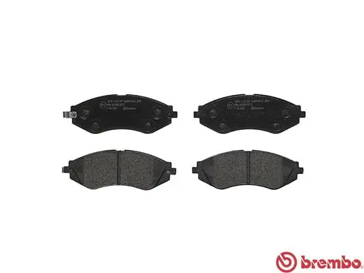 A.B.S. fékbetétkészlet, tárcsafék - P 15 002 - TothCarparts
