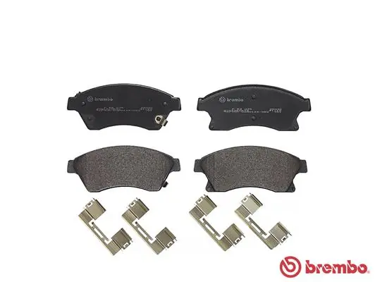 A.B.S. fékbetétkészlet, tárcsafék - P 59 076 - TothCarparts