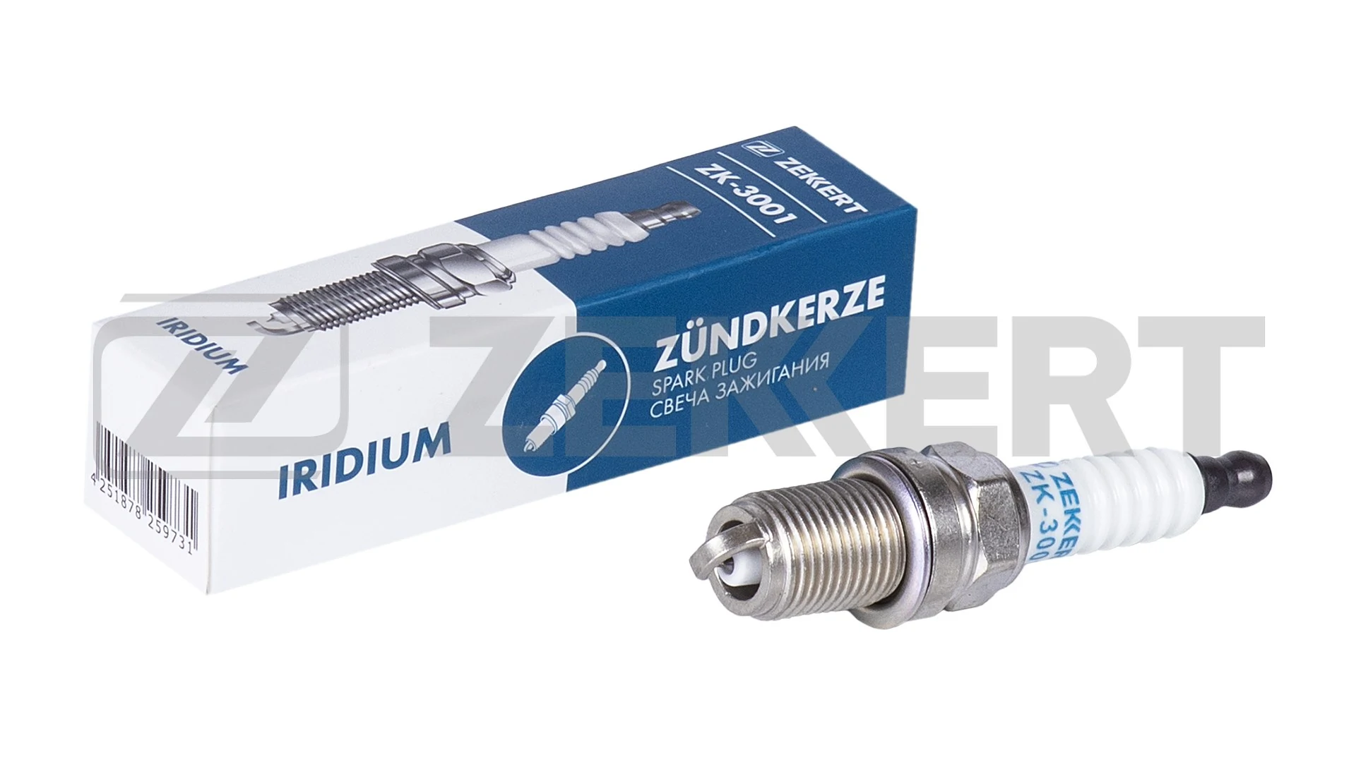ZEKKERT gyújtógyertya - ZK-3001 - TothCarparts