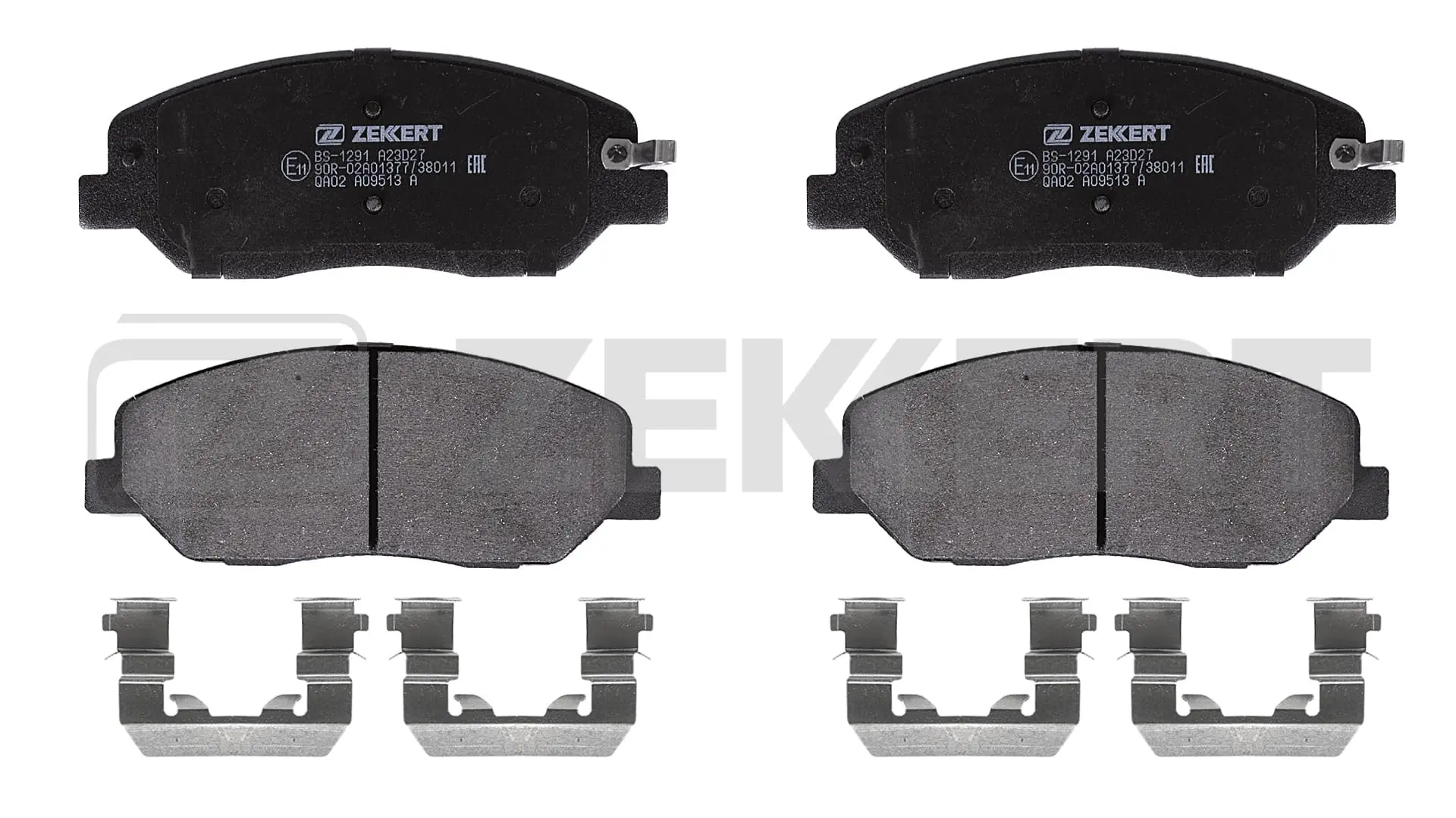 ZEKKERT fékbetétkészlet, tárcsafék - BS-1291 - TothCarparts