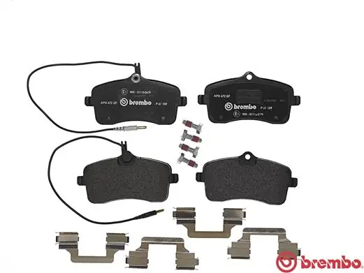 A.B.S. fékbetétkészlet, tárcsafék - P 61 109 - TothCarparts