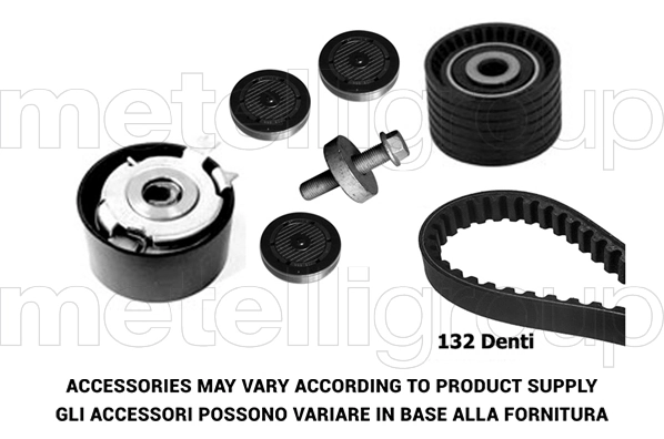 KWP Fogasszíjkészlet - TW079 - TothCarparts