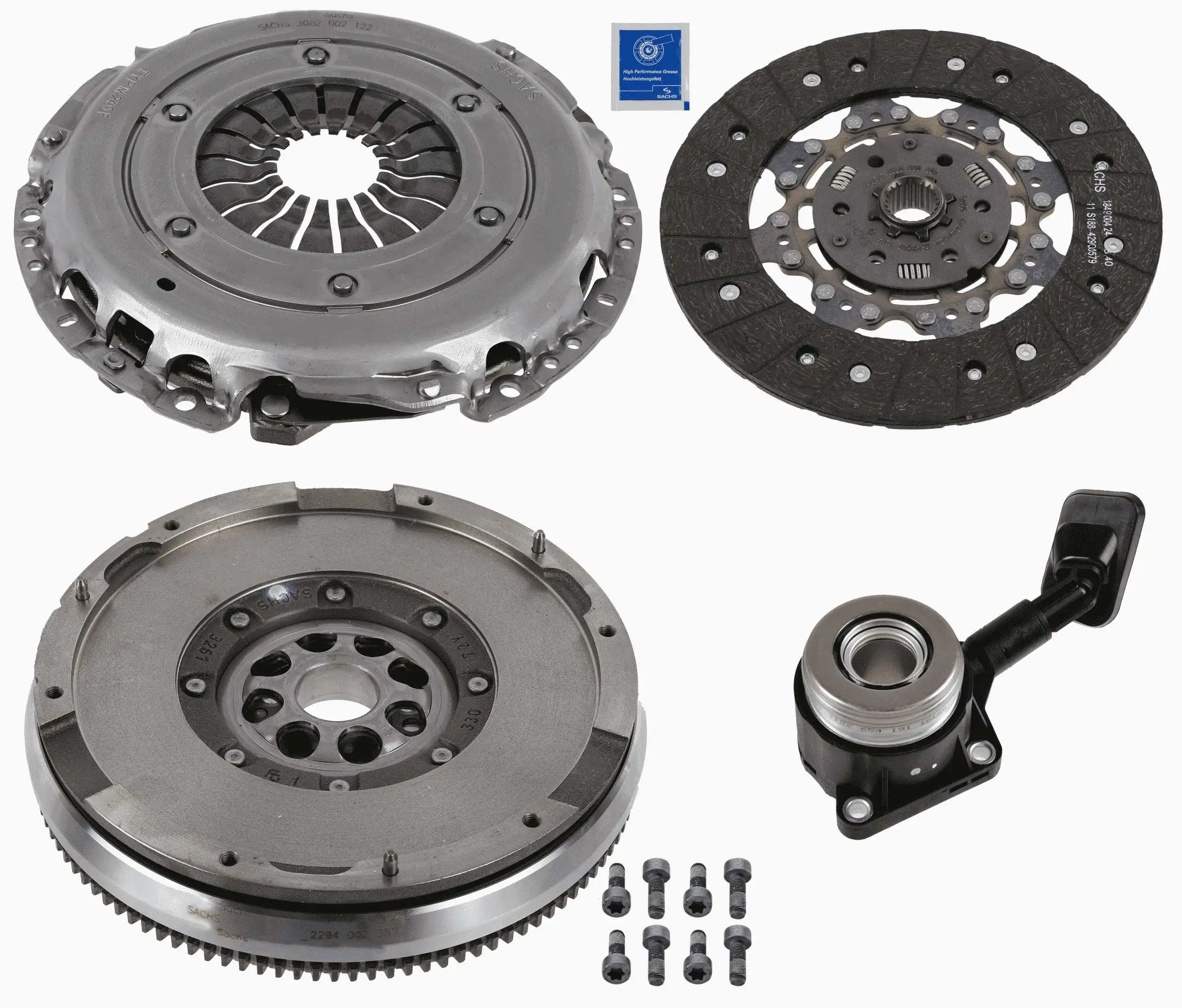 SACHS kuplungkészlet - 2290 601 181 - TothCarparts