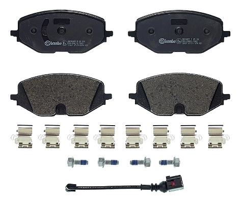 A.B.S. fékbetétkészlet, tárcsafék - P 85 182 - TothCarparts