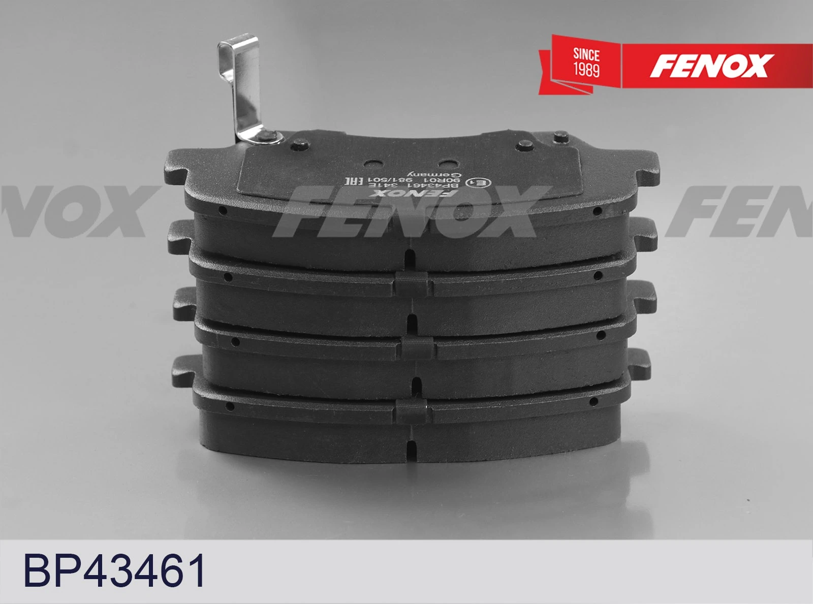 FENOX fékbetétkészlet, tárcsafék - BP43461 - TothCarparts