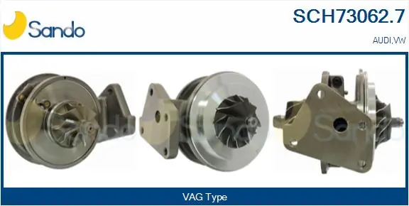 SANDO Törzscsoport, turbótöltő - SCH73062.7 - TothCarparts