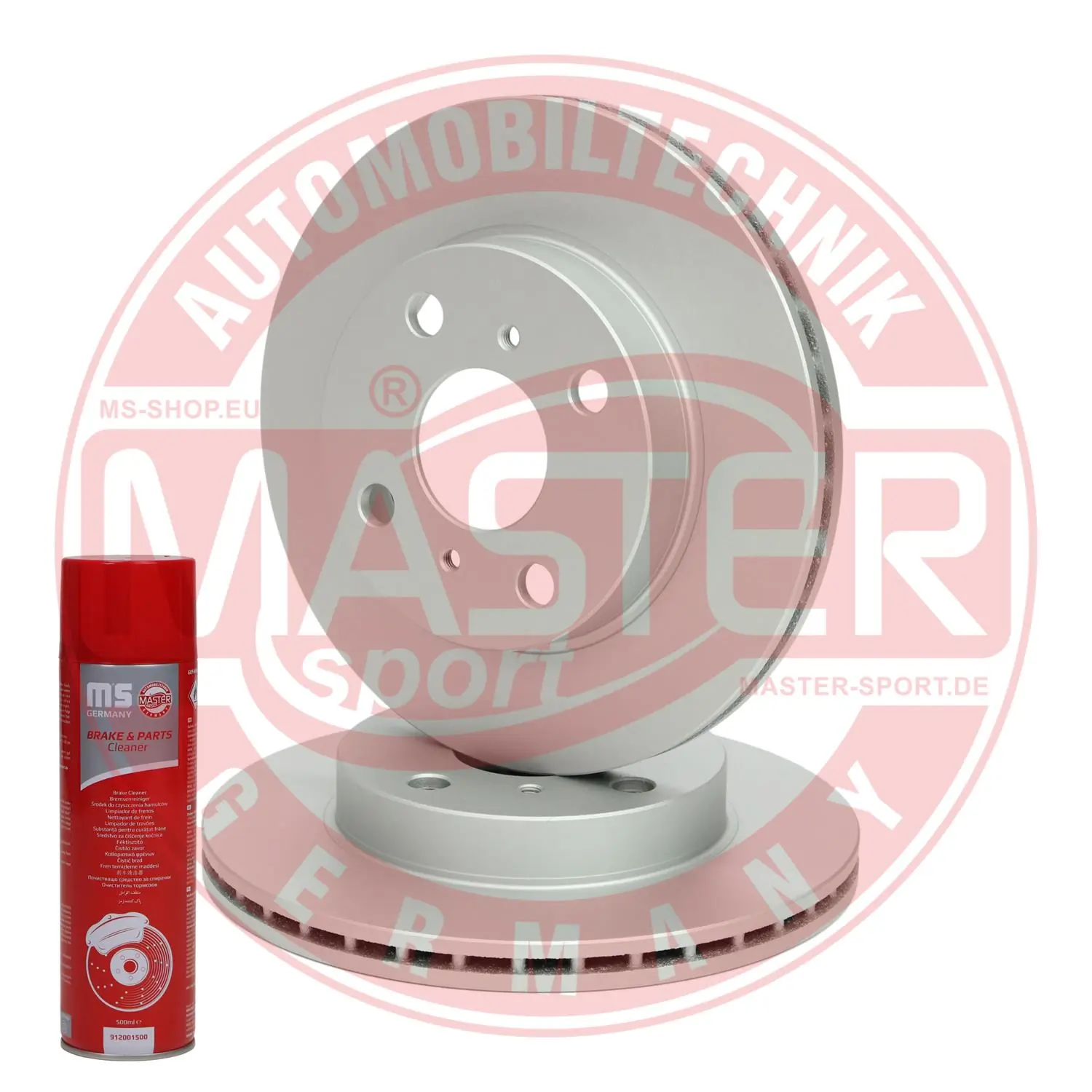 MASTER-SPORT GERMANY féktárcsa - 24011801311-SET-MSP - TothCarparts