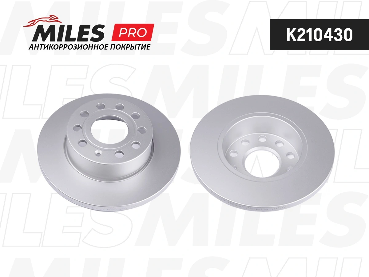 MILES féktárcsa - K210430 - TothCarparts