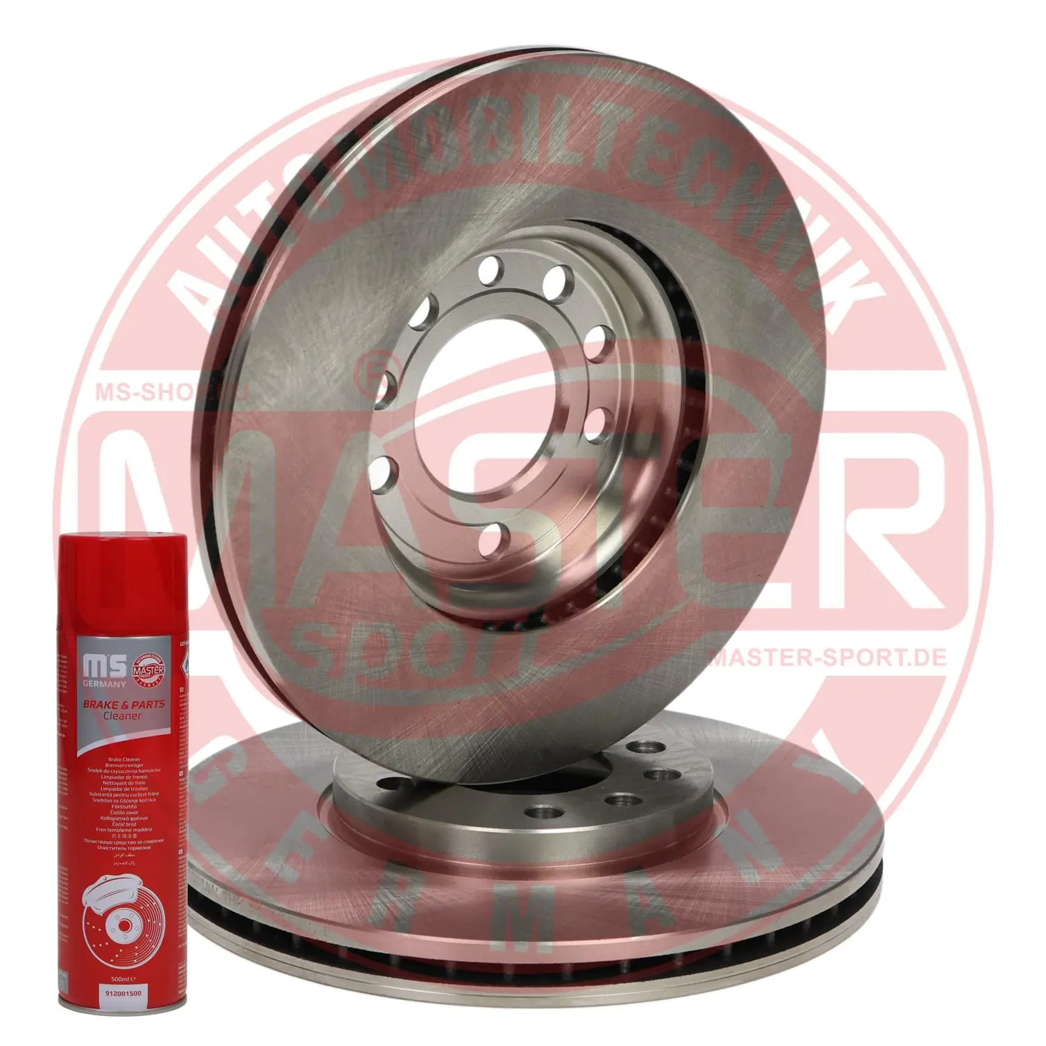 MASTER-SPORT GERMANY féktárcsa - 24012501411-SET-MSP - TothCarparts
