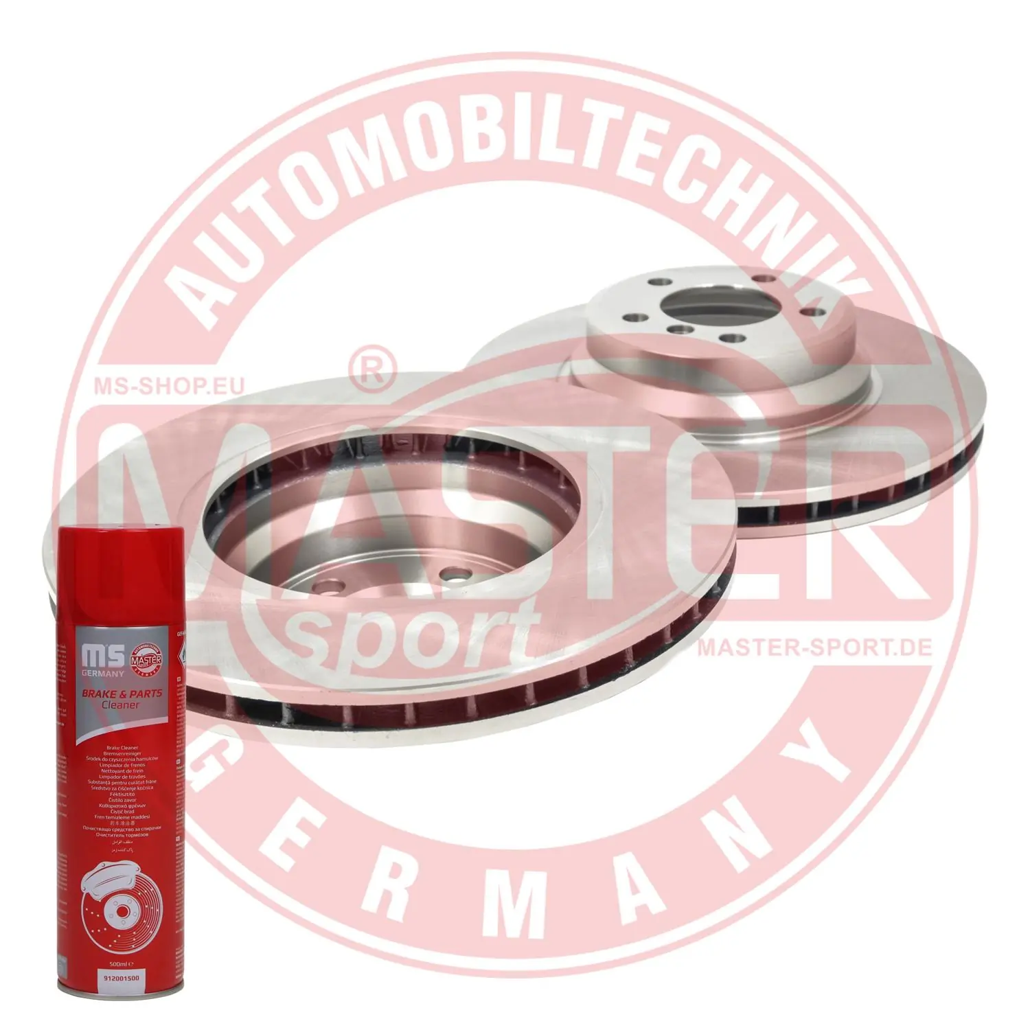MASTER-SPORT GERMANY féktárcsa - 24013001181-SET-MSP - TothCarparts