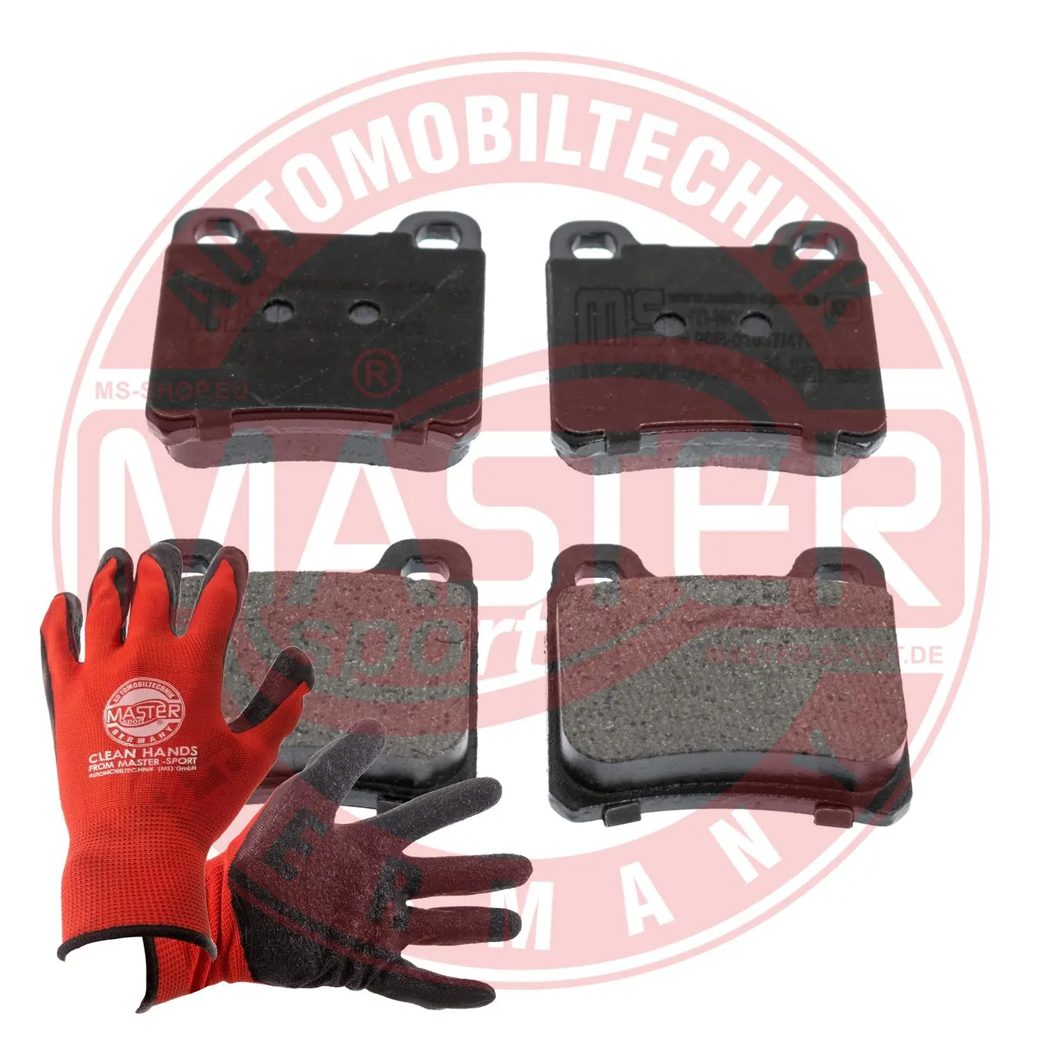 MASTER-SPORT GERMANY fékbetétkészlet, tárcsafék - 13046040432N-SET-MSP - TothCarparts