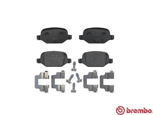 A.B.S. fékbetétkészlet, tárcsafék - P 23 064 - TothCarparts