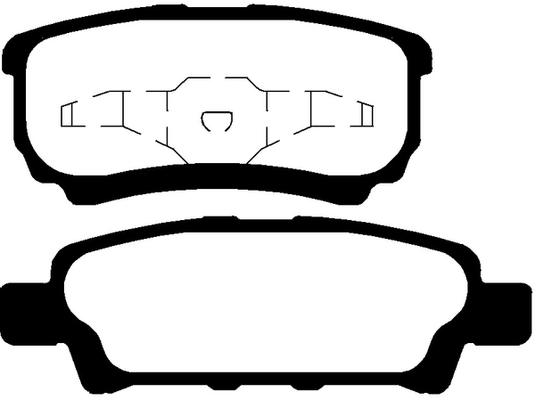 ABTEX fékbetétkészlet, tárcsafék - PLU1128 - TothCarparts
