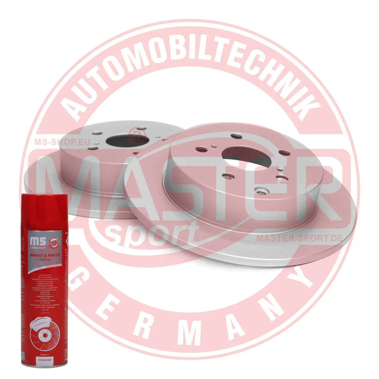 MASTER-SPORT GERMANY féktárcsa - 24011101681-SET-MSP - TothCarparts