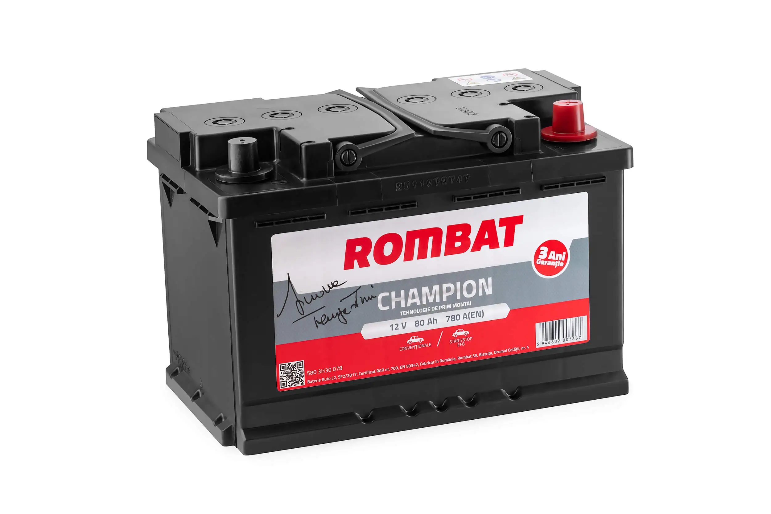 ROMBAT Indító akkumulátor - 580 3H30 078 - TothCarparts