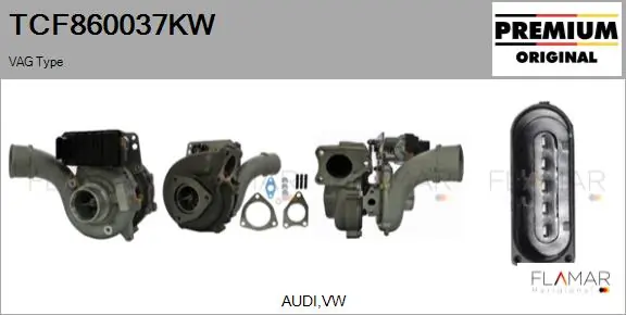 FLAMAR töltő, feltöltés - TCF860037KW - TothCarparts