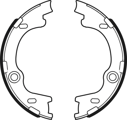 ABTEX fékpofakészlet - ABS4118 - TothCarparts