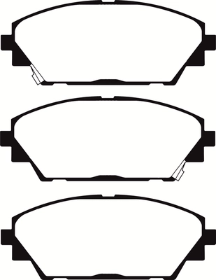 ABTEX fékbetétkészlet, tárcsafék - PLU4597 - TothCarparts