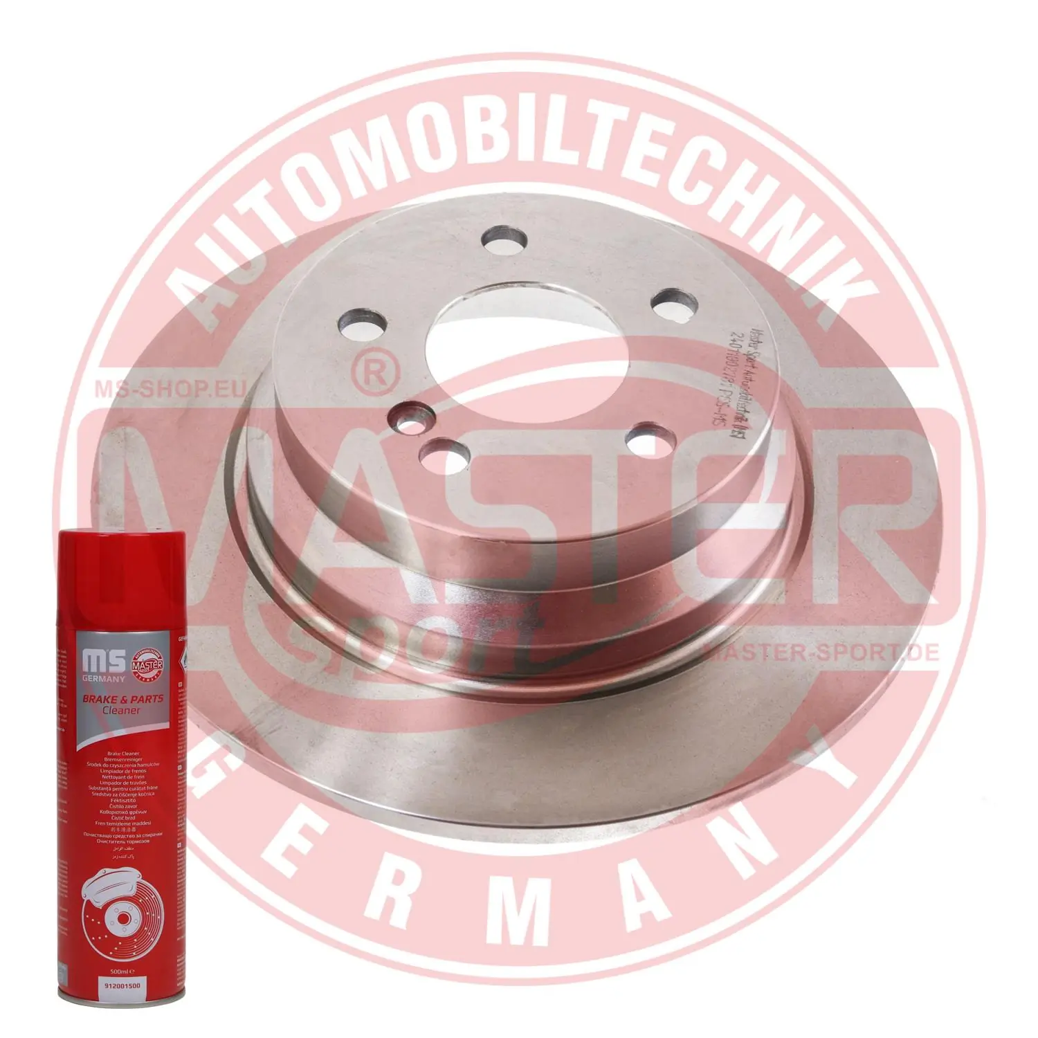 MASTER-SPORT GERMANY féktárcsa - 24011002781-PCS-MSP - TothCarparts