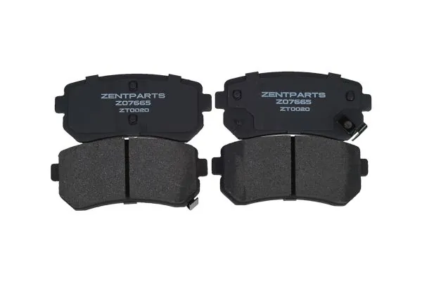 ZentParts fékbetétkészlet, tárcsafék - Z07665 - TothCarparts