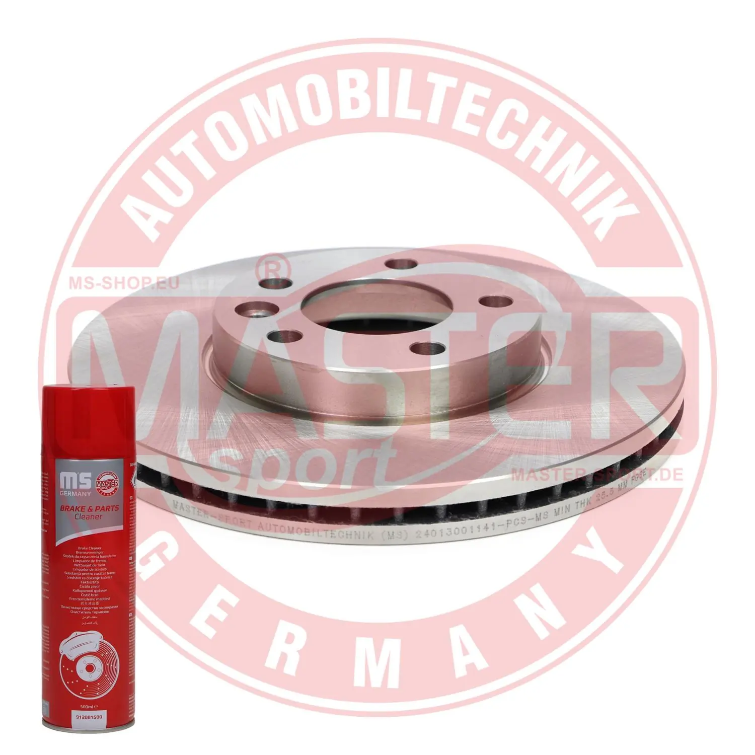 MASTER-SPORT GERMANY féktárcsa - 24013001141-PCS-MSP - TothCarparts