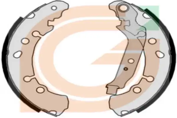 GAMA-SA fékpofakészlet - GB10698 - TothCarparts