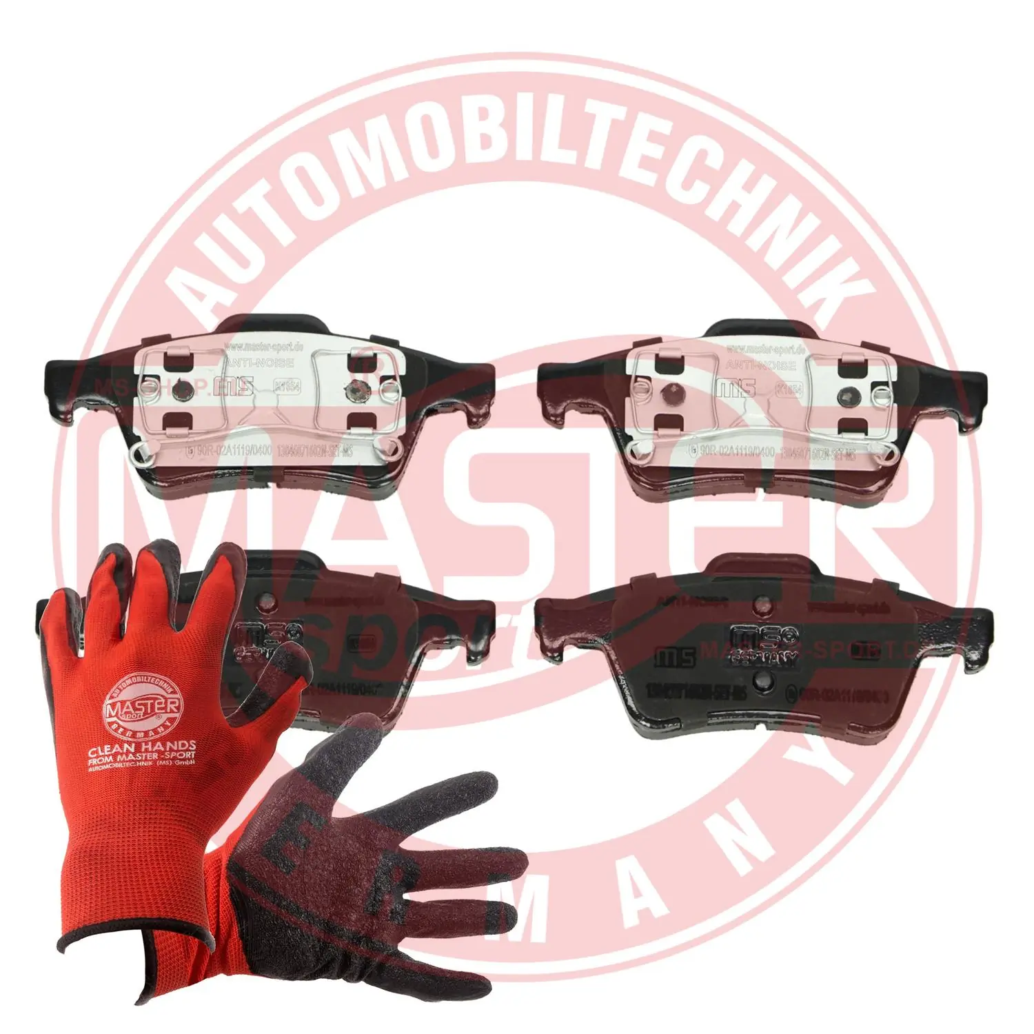 MASTER-SPORT GERMANY fékbetétkészlet, tárcsafék - 13046071602N-SET-MSP - TothCarparts