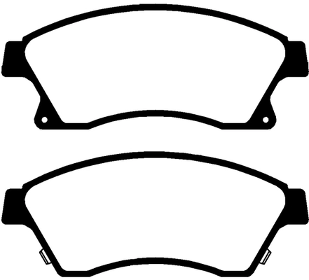 ABTEX fékbetétkészlet, tárcsafék - PLU2032 - TothCarparts