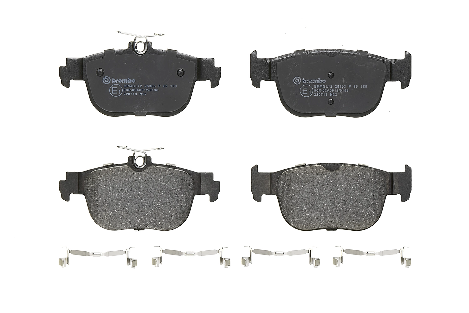 A.B.S. fékbetétkészlet, tárcsafék - P 85 189 - TothCarparts